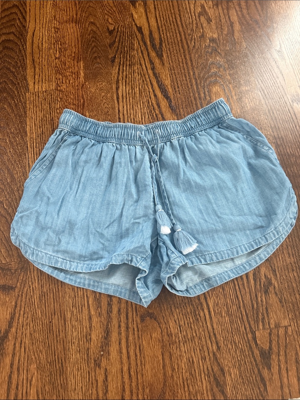 Vineyard Vibes Chambray Short
